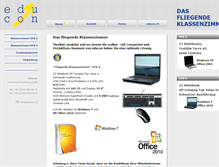 Tablet Screenshot of pc-vermietung.ch